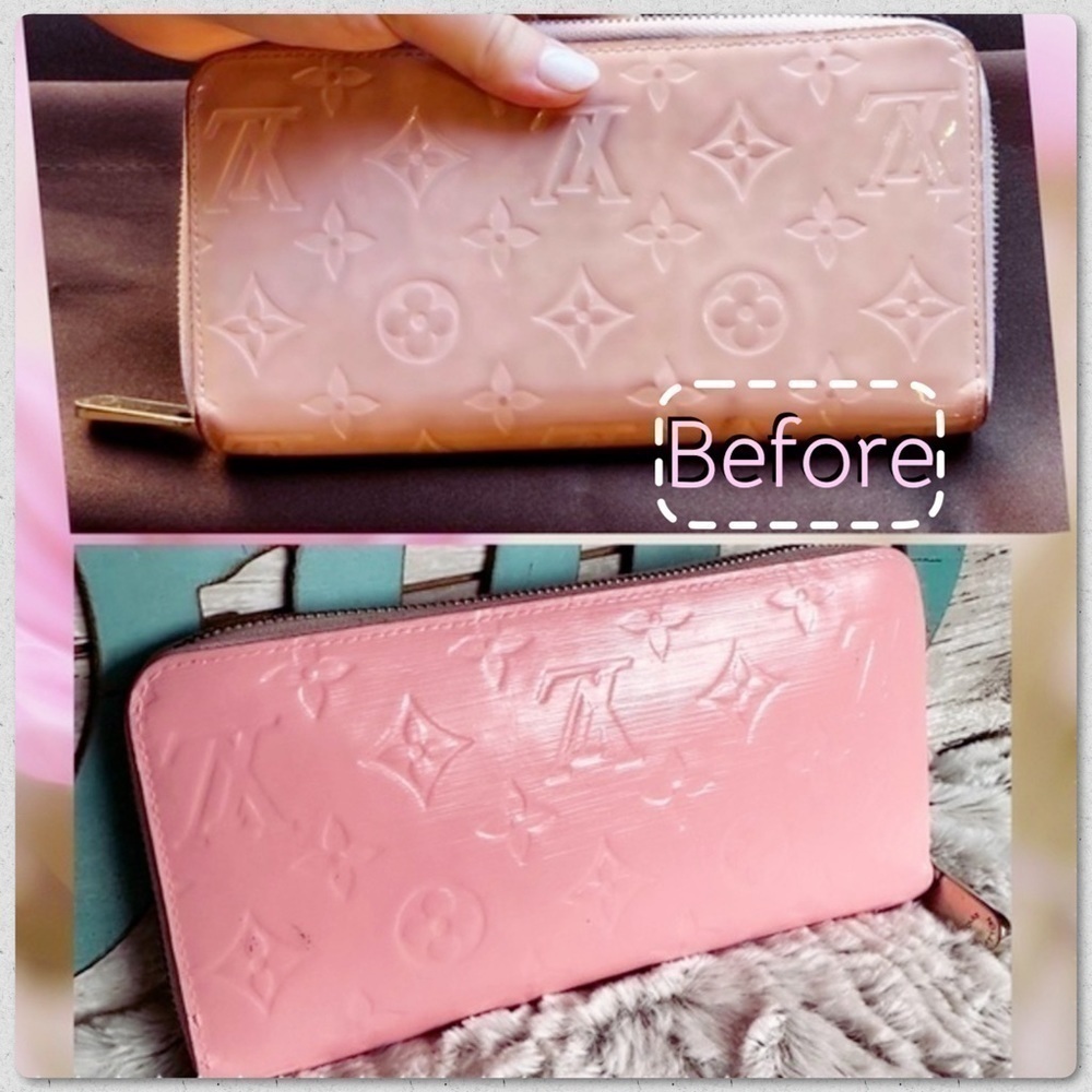 AUTHENTIC LOUIS VUITTON SPAIN PINK BALLERINE ZIPPY WALLET - Picture 11 of 16